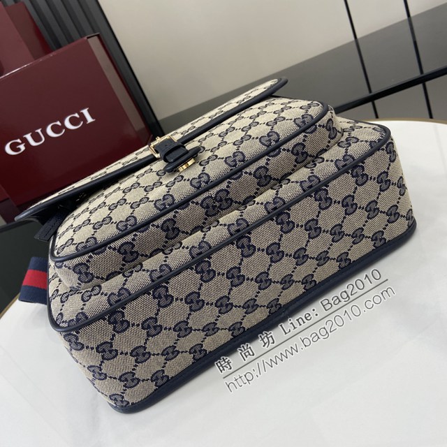 Gucci專櫃古馳2025早春兒童系列郵差包肩背包 jh2650型號：793823